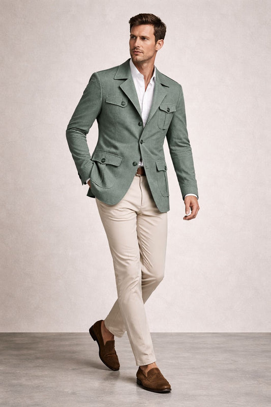 SAGE GREEN BLAZER