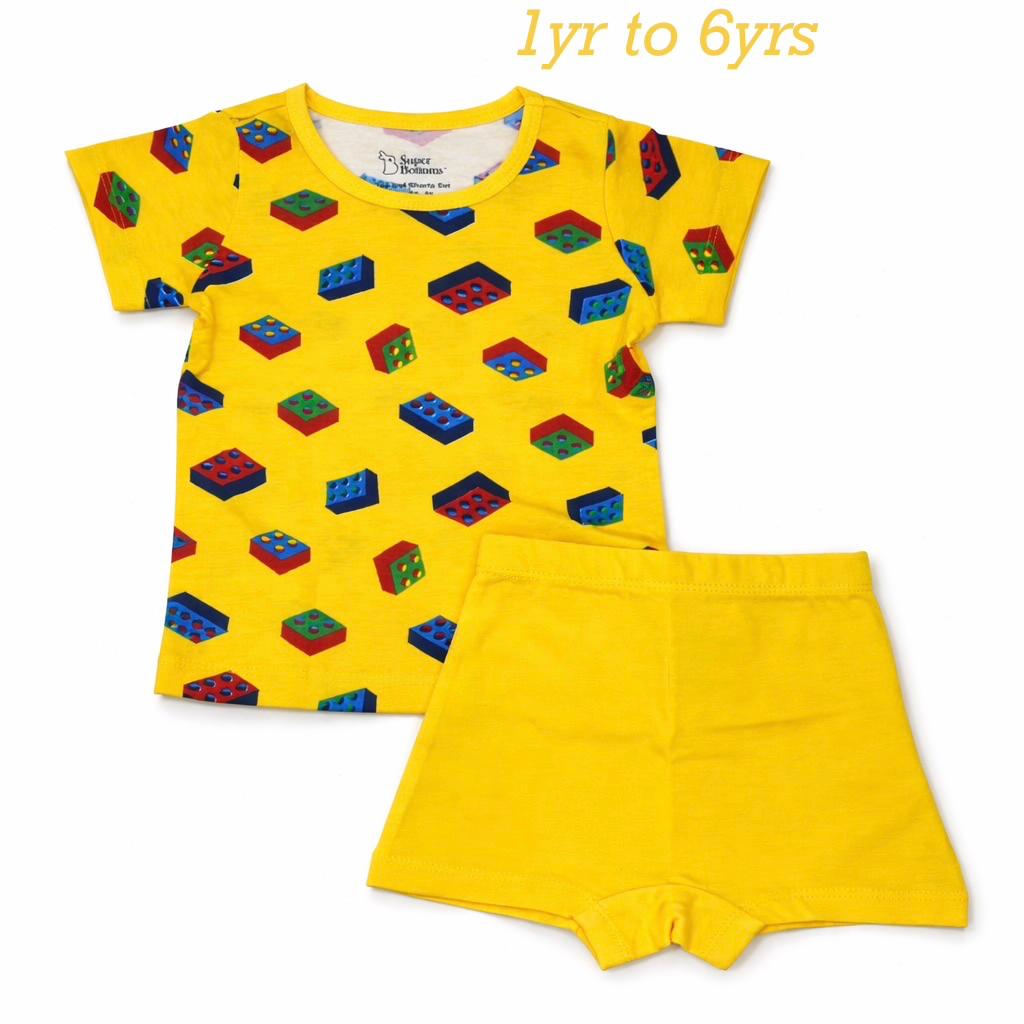 Boys Cotton T-Shirt & Play Set